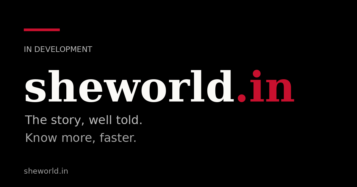 Link preview image for sheworld.in